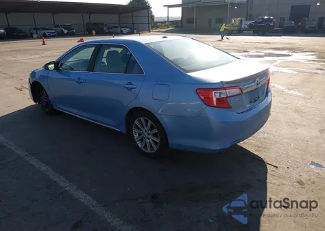 2012 Toyota Camry Xle V6 z USA, uszkodzony, nr VIN 4T1BK1FK5CU513657